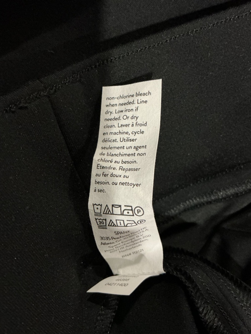 NWT Spanx Black Pants 2XP - Picture 9 of 9